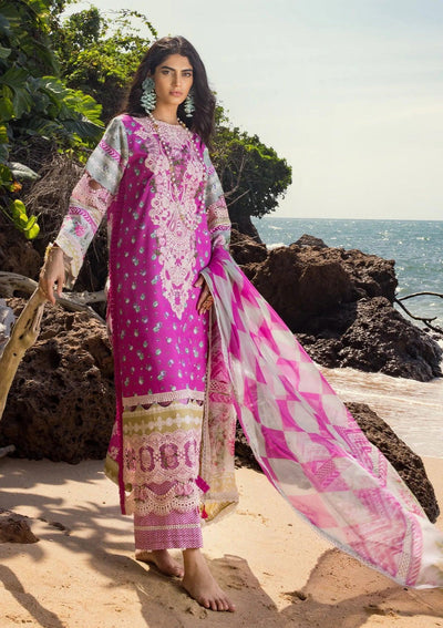 Embroidered Lawn 3 Piece Stitched Suit