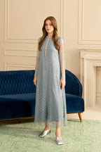 Crimson Embroidered & Printed Lawn 3-Piece Dress –