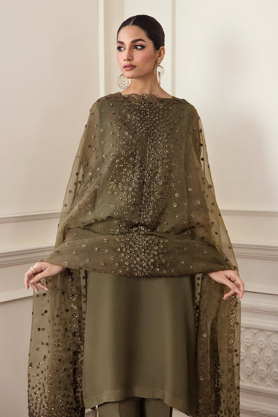 3-Piece stitched – Chiffon  Suit - Ready to Wear