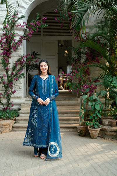 3 Piece Lawn Embroidered Chikankari Suit RTW