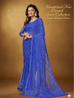 Inaaya Fabric Koleksi Saree Baru (Unstitched) – Limited Edition for Women
