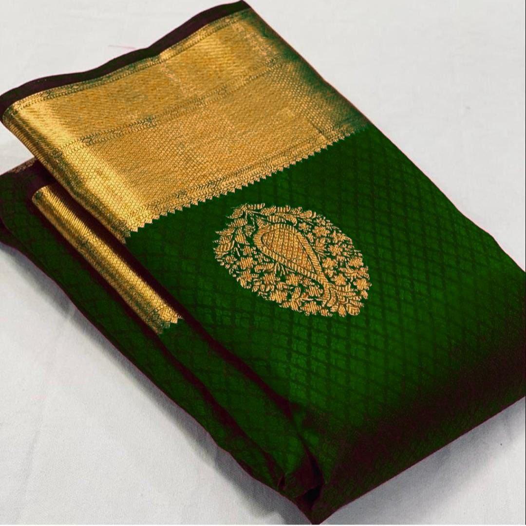 Silk Serenity Saree For Women (Unstitched)