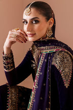 3 Piece Stitched  Valvet Suit - Ready to Wear