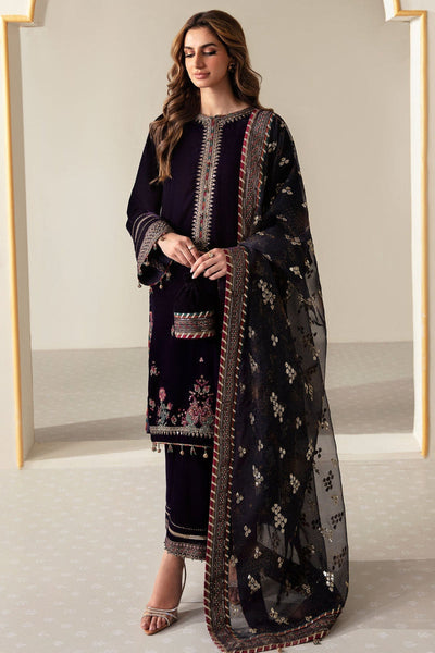 3 Piece Stitched Velvet suit - Ready to Wear