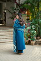 3 Piece Lawn Embroidered Chikankari Suit RTW