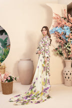 3 Piece Stitched Suit Buhaisa by Tawakkal Fabrics