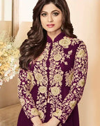 Georgette Party Wear Anarkali Gown