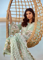 Crimson Embroidered Cotton Lawn 3Pc Suit Serendipity
