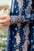 Qalamkar Embroidered Lawn 3-Piece Dress RTW
