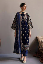 3 Piece Stitched Valvet Suit - Ready  To Wear