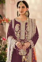 Georgette Embroidery Work Salwar Suit