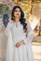 Elegant Party Wear Anarkali Gown Set