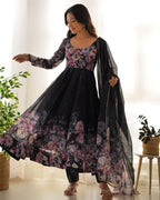 Elegant Fox Georgette Set