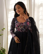 Elegant Fox Georgette Set