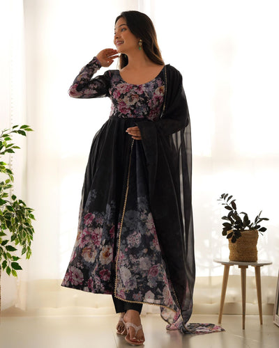 Elegant Fox Georgette Set
