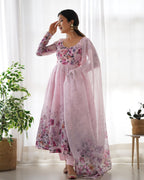Elegant Fox Georgette Set