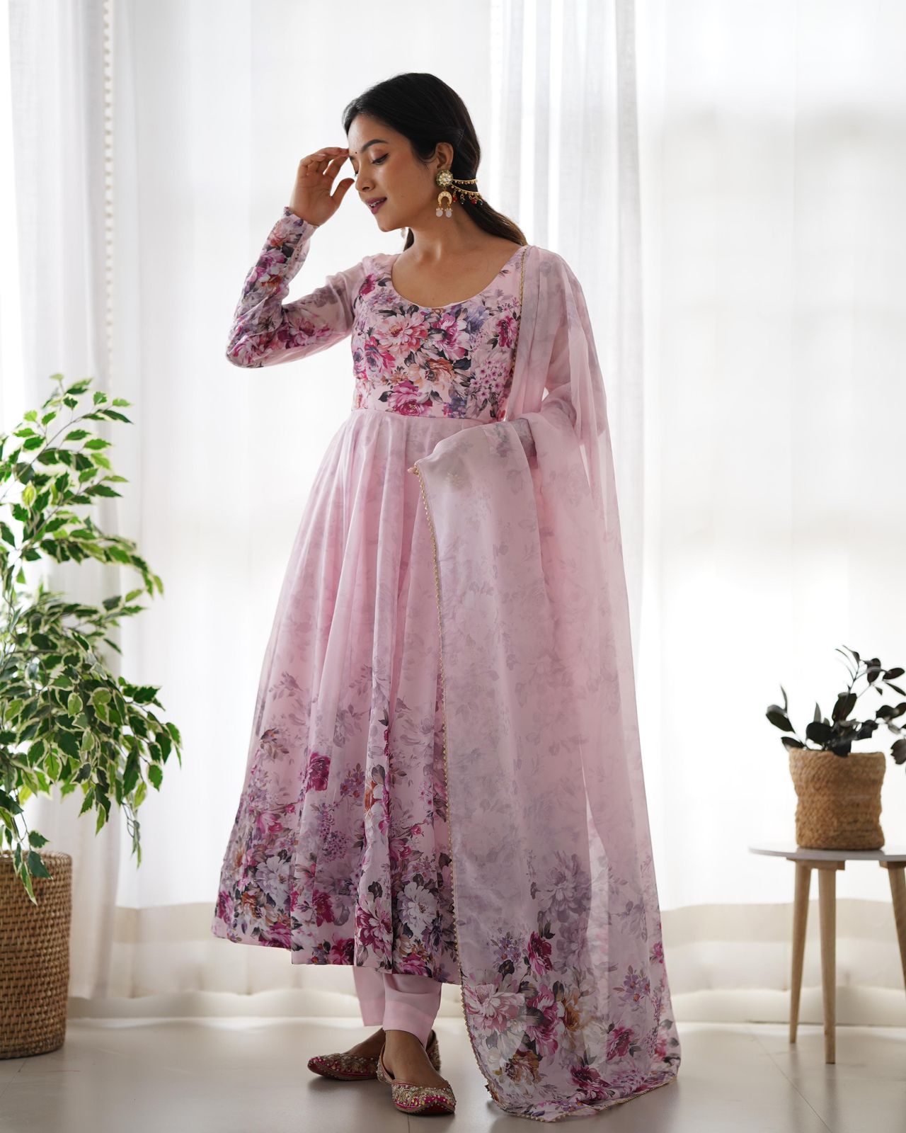 Elegant Fox Georgette Set