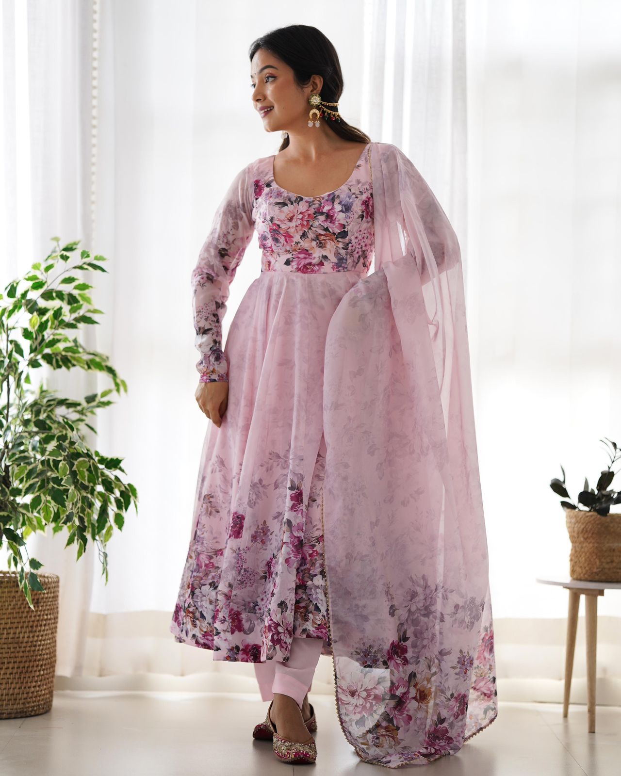 Elegant Fox Georgette Set