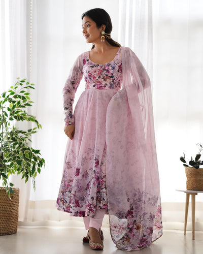 Elegant Fox Georgette Set