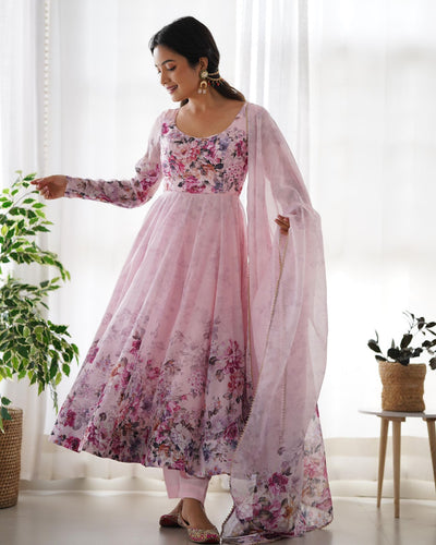 Elegant Fox Georgette Set