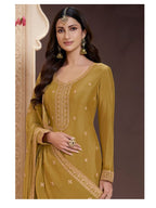 Classic Heavy Chinon Embroidered Suit