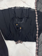 Elegant 3-Piece Fox Georgette Anarkali