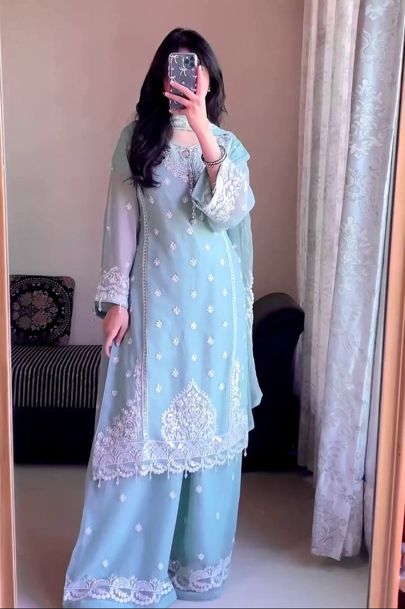 Premium Designer Georgette Set