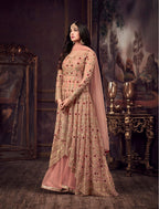 Luxury Net Embroidered Ensemble
