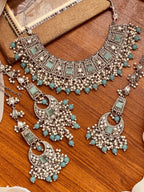 Elaborate Ruby, Emerald, and Pearl Heritage Set