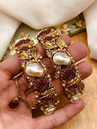 Handcrafted Turkish Mother of Pearl Bangles