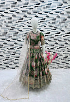 2 Piece Heavy Fox Georgette Gown With Dupatta