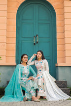 Stylish 3-Piece Set with Dupatta and Bottom